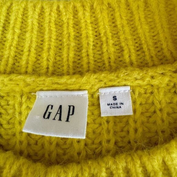 Gap Brushed Wool/alpaca Blend Pointelle Crewneck Sweater size S - Picture 5 of 8